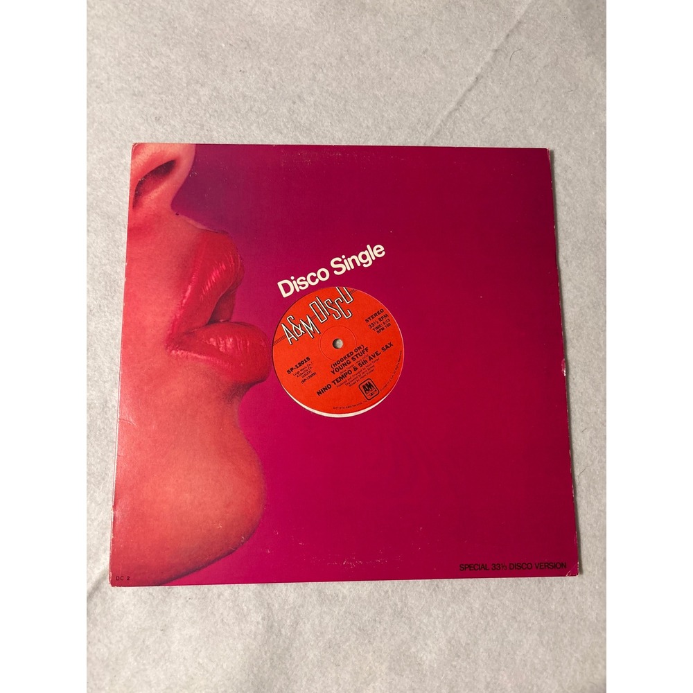Nino Tempo & 5th Ave‎ Sax Young Stuff Ronan's Road 12" Disco Single A&M SP-12015